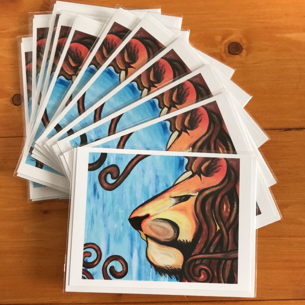 Lioness Greeting Card